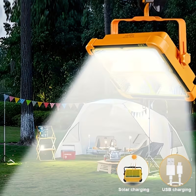 Smart Garden Solar Lights - 超高輝度ソーラーハンドヘルドライト充電式スポットライトガーデン屋外キャンプポータブルハイパワー緊急照明ランタン