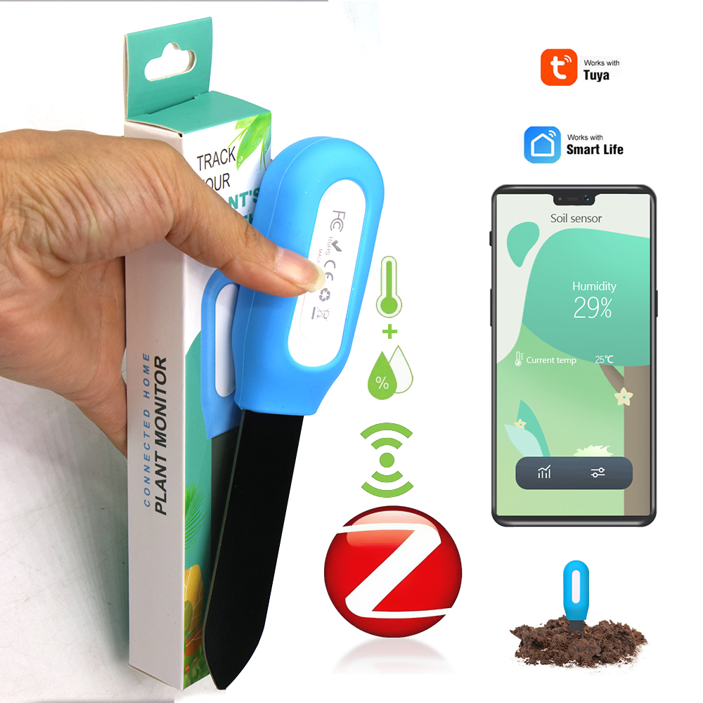 Smart Garden In Home - スマート Zigbee 土壌センサー 家庭菜園 温室 植物