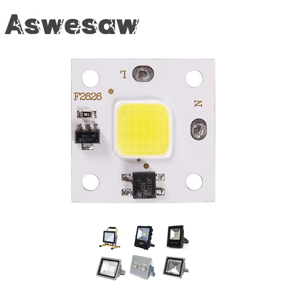 Smart Garden Light - 220V LEDチップダイオードランプ,10w cobモジュール,屋外ガーデンライト,統合ライトビーズ,DIY照明
