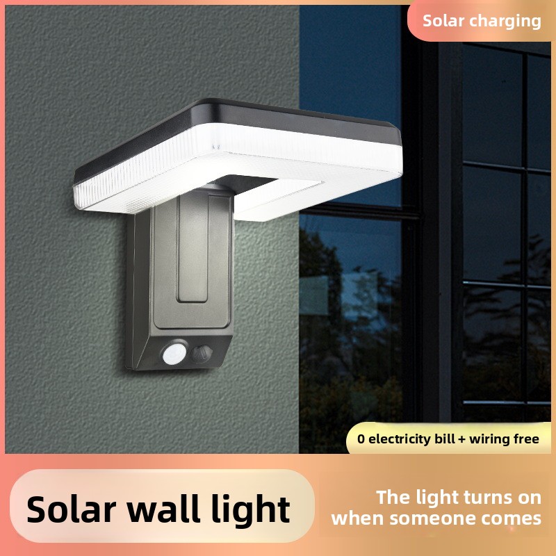 Smart Garden Light - 新しいスマート屋外折りたたみソーラーウォールランプヨーロピアンスタイル照明モーションセンサーガーデンライトセキュリティライト