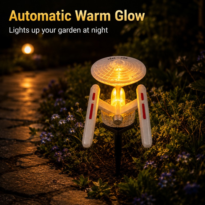 スタートレック USS エンタープライズ ソーラーガーデンス - Smart Garden Light のレビューと価格