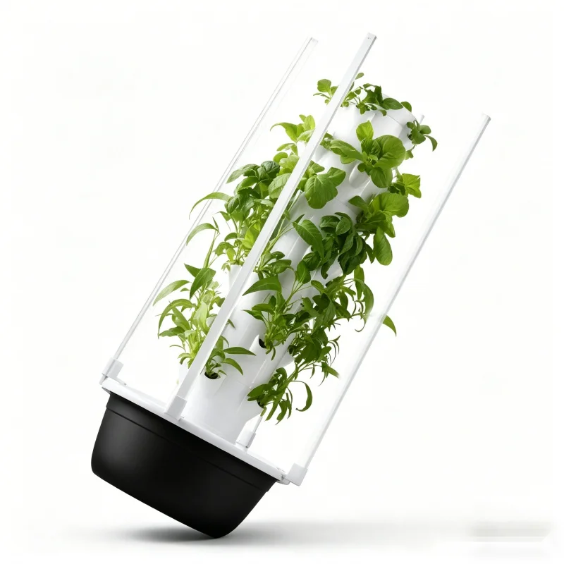 5層式スペースツリー水耕栽培タワー 室内スマート野菜ハーブプ - Smart Garden Light のレビューと価格