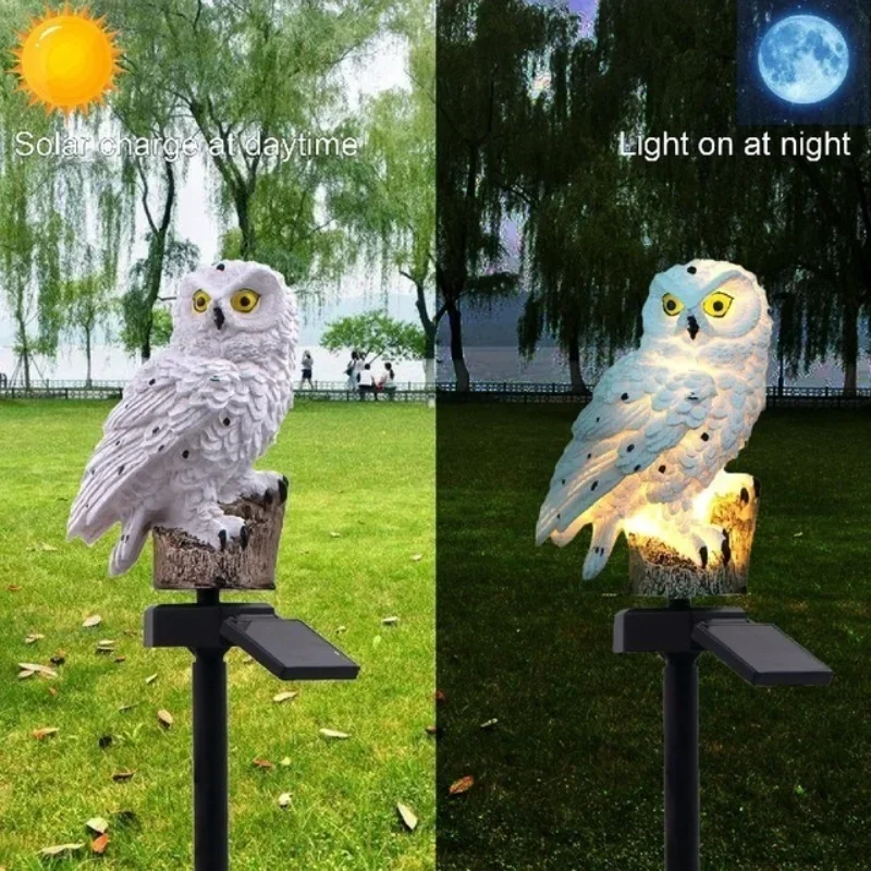 フクロウの太陽光発電の芝生のフロアランプ,防水,景観照明,庭 - Smart Garden Light のレビューと価格