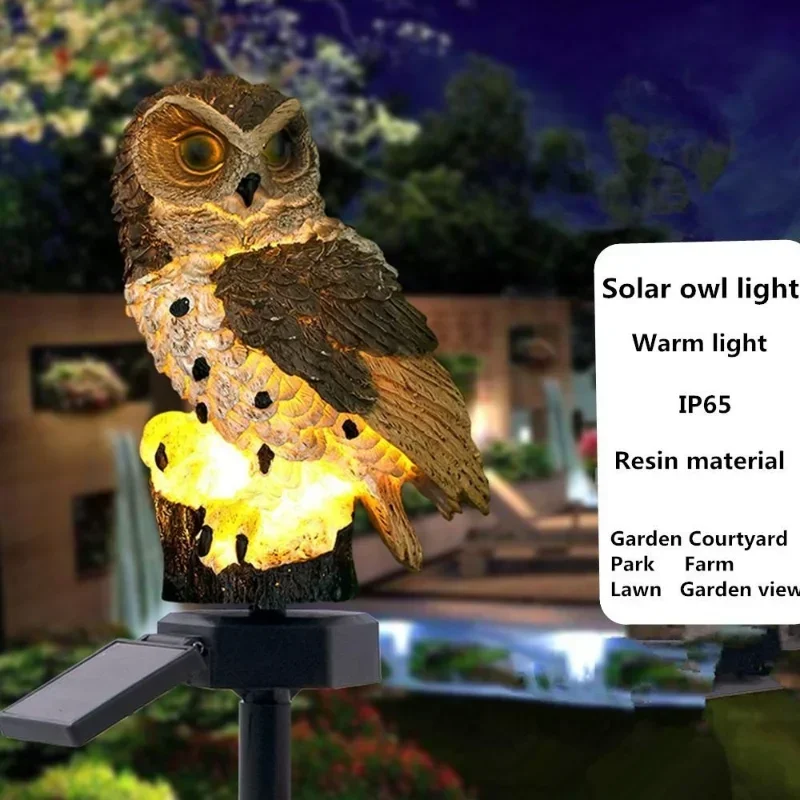 フクロウの太陽光発電の芝生のフロアランプ,防水,景観照明,庭 - Smart Garden Light のレビューと価格