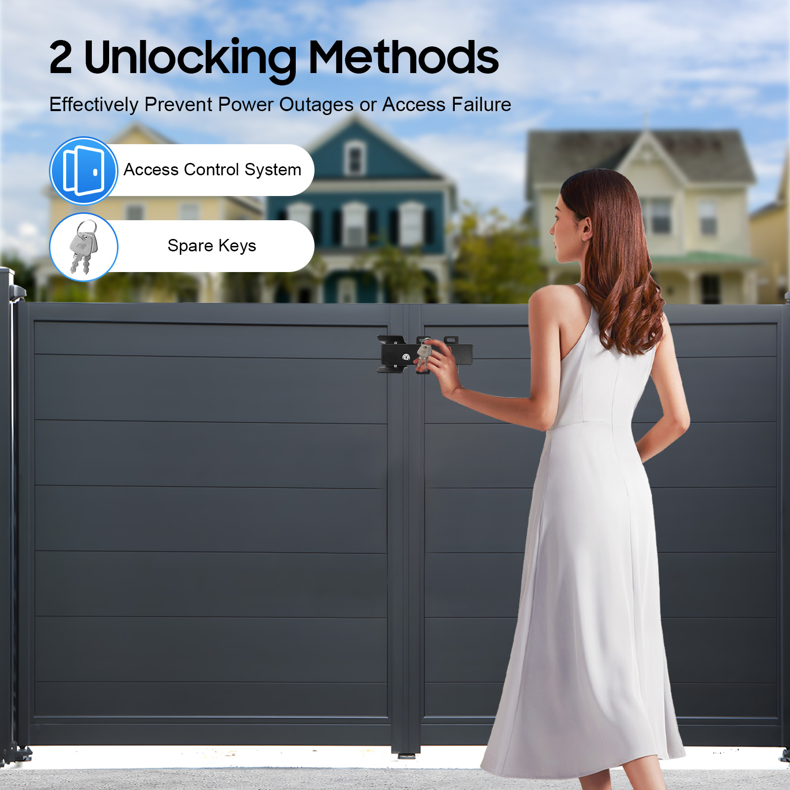 24V 60W 電動ゲートロック、IP44 自動ゲートロック - Smart Garden Gate のレビューと価格