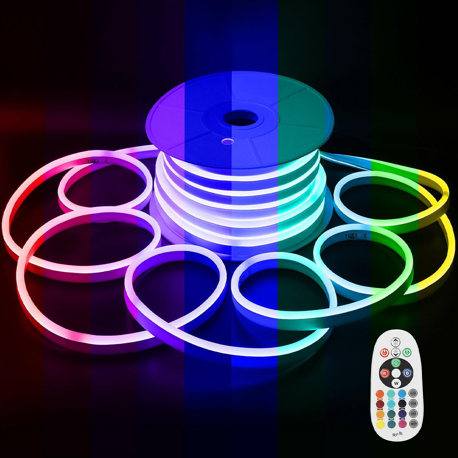 スマートRGB LEDネオンライト EU/UK/AUプラグ  - Smart Garden Lights Uk のレビューと価格