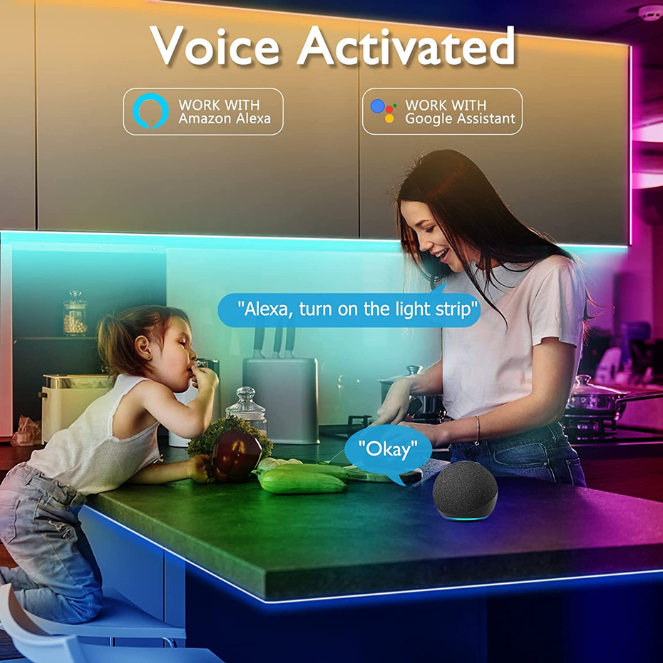 スマートRGB LEDネオンライト EU/UK/AUプラグ  - Smart Garden Lights Uk のレビューと価格