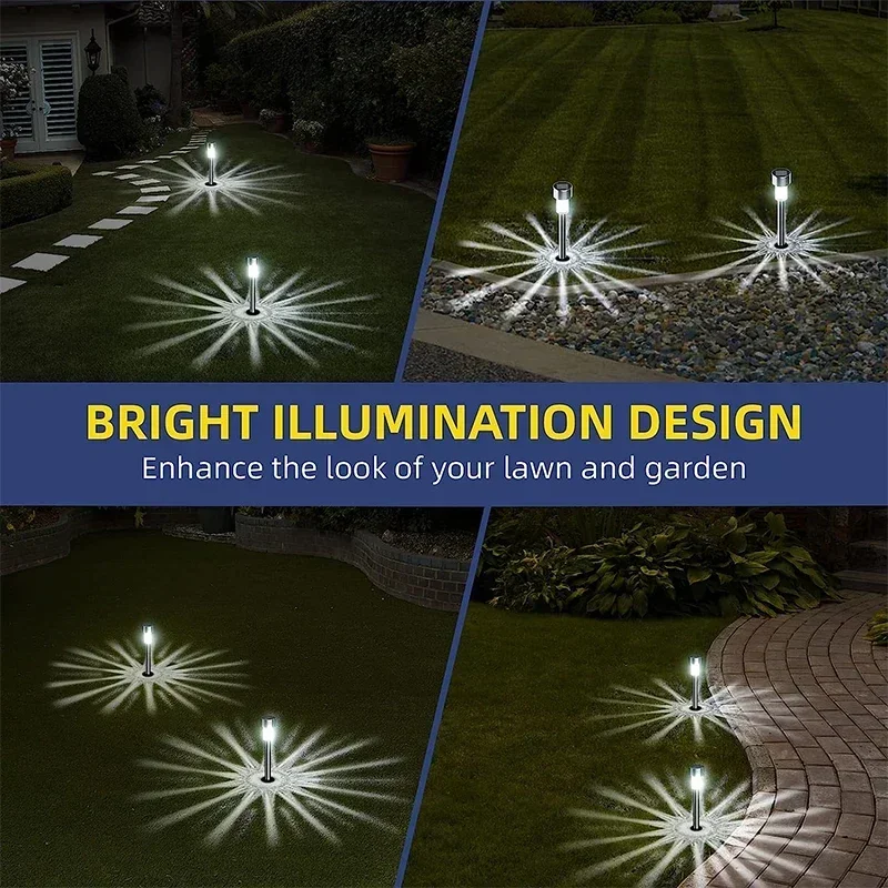 ソーラー屋外ライトガーデンランプ太陽光発電防水風景パス屋外庭 - Smart Garden Light のレビューと価格