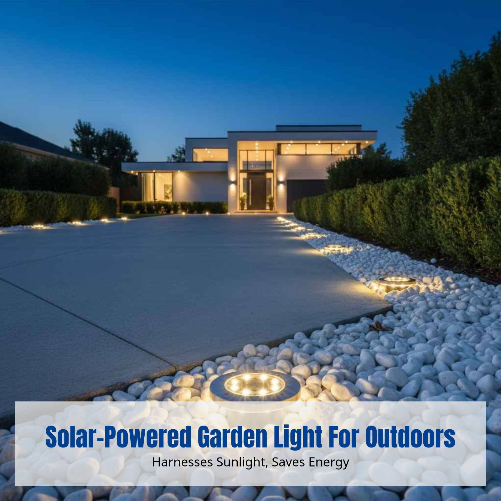 ソーラーグラウンドライト、LED芝生ライト、屋外防水景観装飾 - Smart Garden Solar Lights のレビューと価格