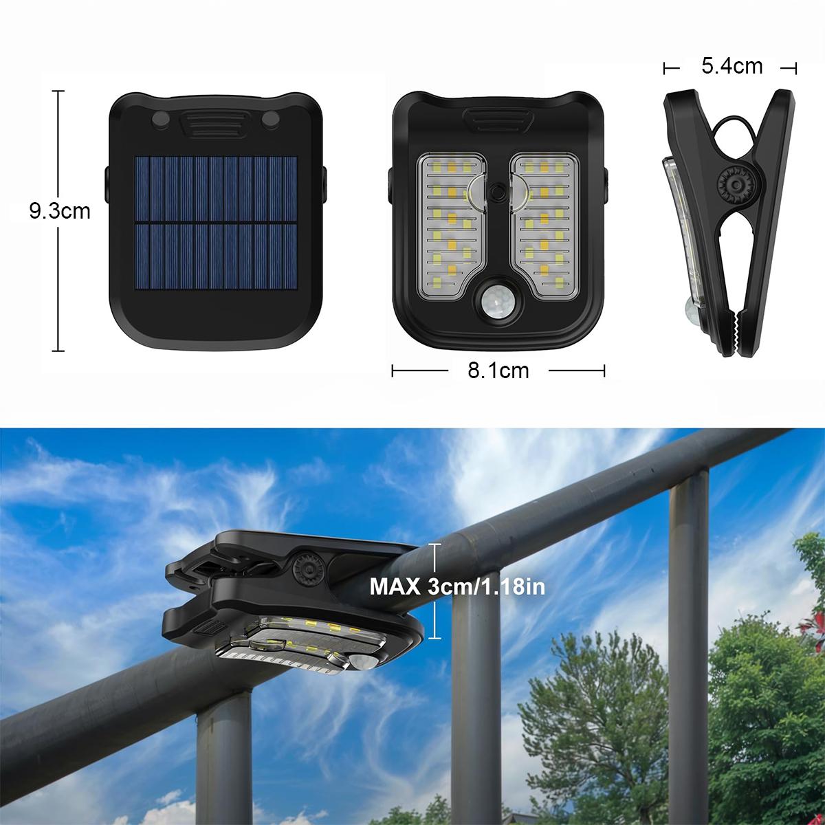 太陽クリップは光動きセンサー屋外の壁ランプのライトを導きまし - Smart Garden Solar Lights のレビューと価格