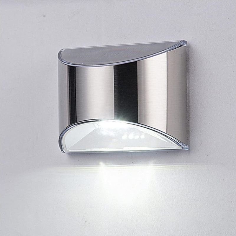 2 個ソーラーガーデンライトステンレス鋼中庭壁ランプ防水屋外 - Smart Garden Solar Lights のレビューと価格