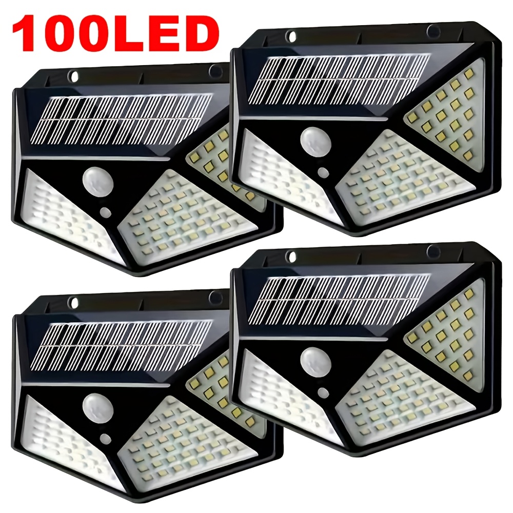 100LED屋外ソーラーガーデンライト、屋外モーションセンサ - Smart Garden Solar Lights のレビューと価格