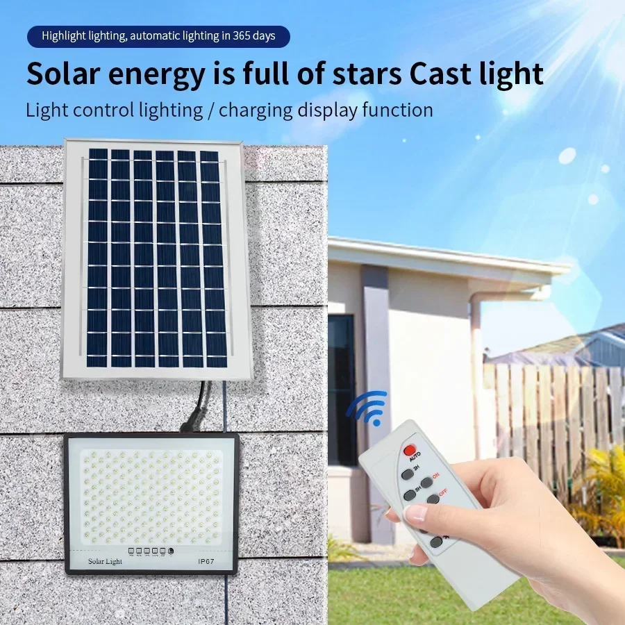 500 ワットソーラーライト屋外ガーデン LED リフレクタ - Smart Garden Solar Lights のレビューと価格