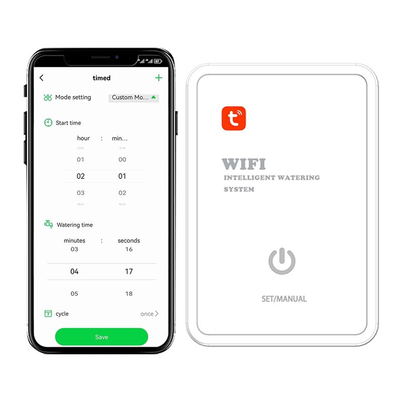 ABMR-TuyaスマートWiFiガーデンコントロール散水装 - Smart Garden Watering のレビューと価格