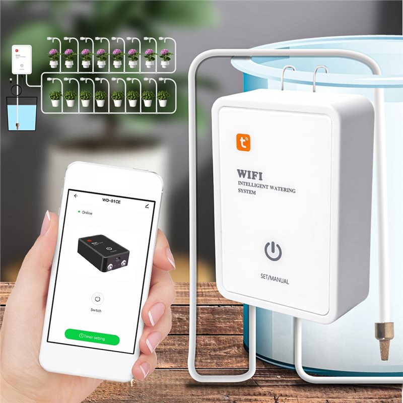ABMR-TuyaスマートWiFiガーデンコントロール散水装 - Smart Garden Watering のレビューと価格