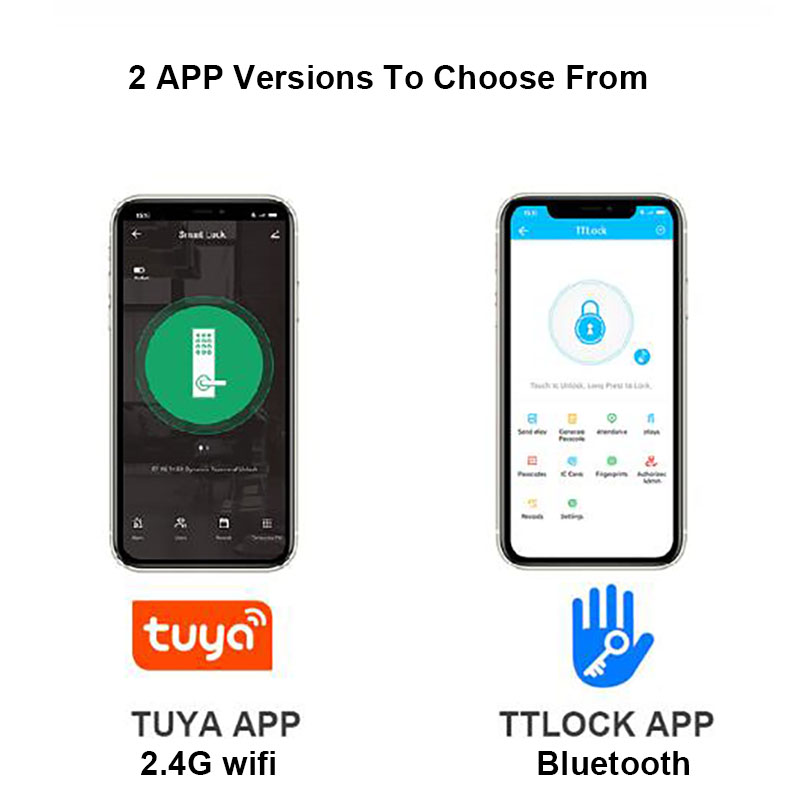 防水Tuya Wifiスマート電子錠 生体認証指紋デジタルロ - Smart Garden Gate のレビューと価格