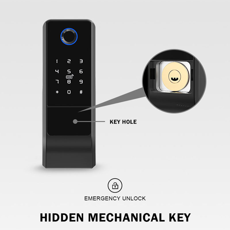 防水Tuya Wifiスマート電子錠 生体認証指紋デジタルロ - Smart Garden Gate のレビューと価格