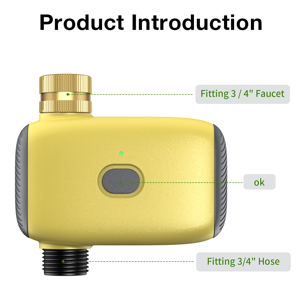 スマートデジタル水タイマー、ガーデンタイミング灌漑自動防水散 - Smart Garden Watering のレビューと価格
