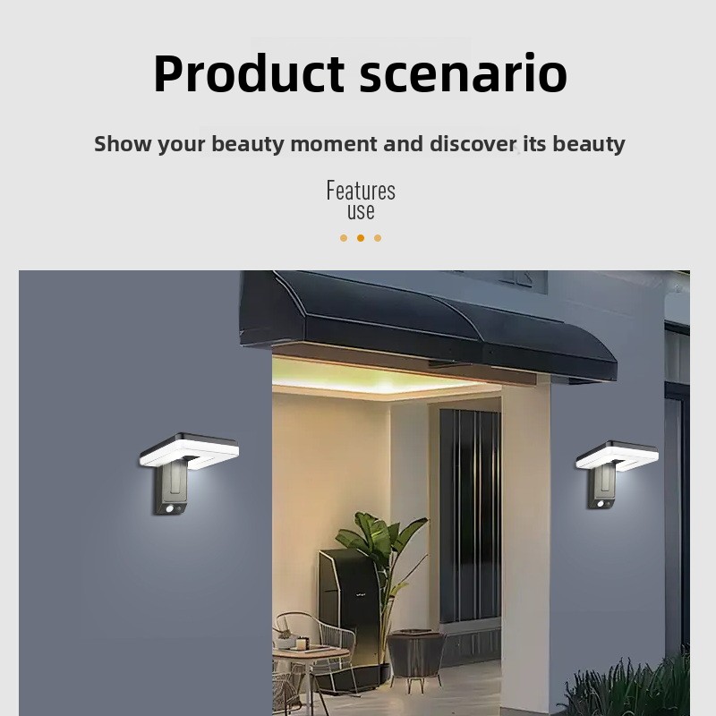 新しいスマート屋外折りたたみソーラーウォールランプヨーロピア - Smart Garden Light のレビューと価格